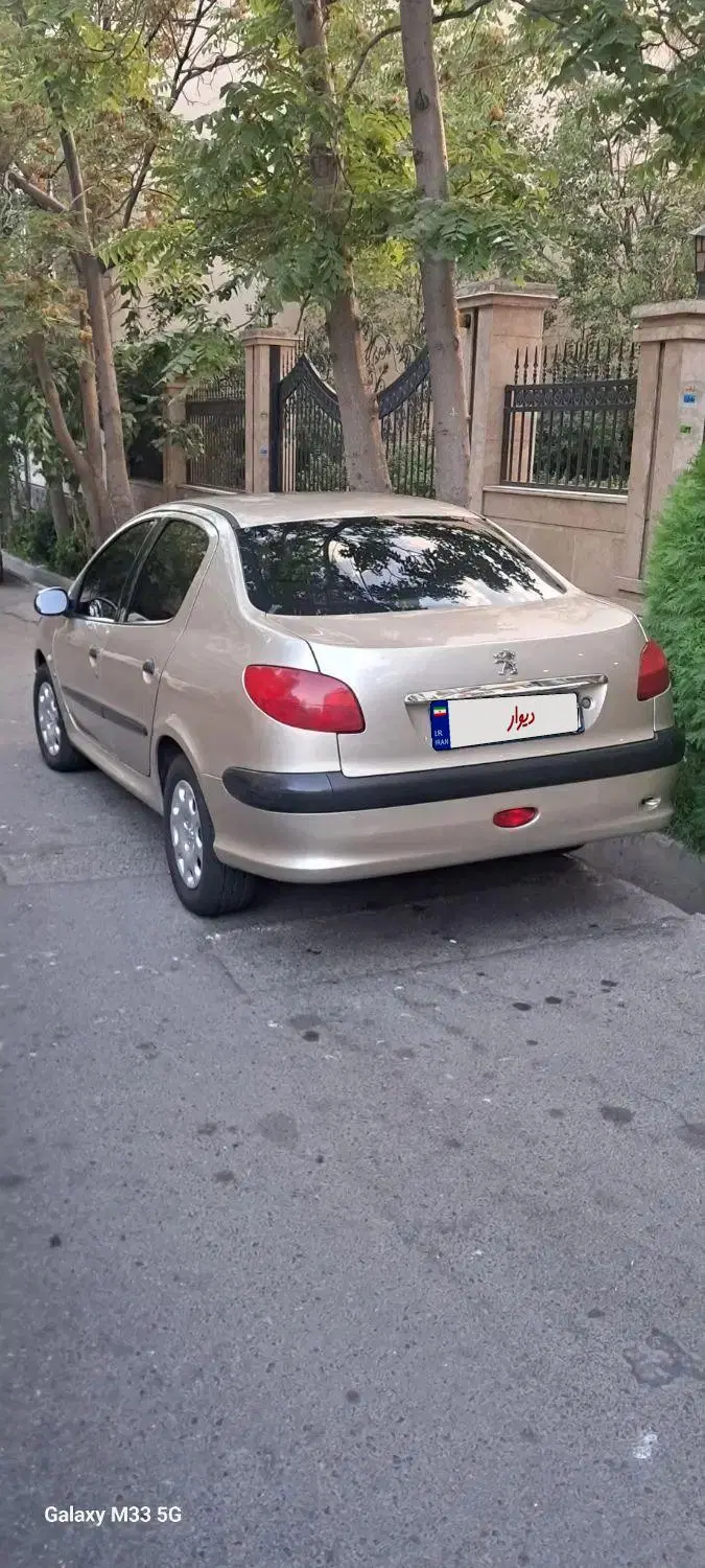 206 SD V8|خودرو سواری و وانت|تهران, مهران (سیدخندان)|دیوار