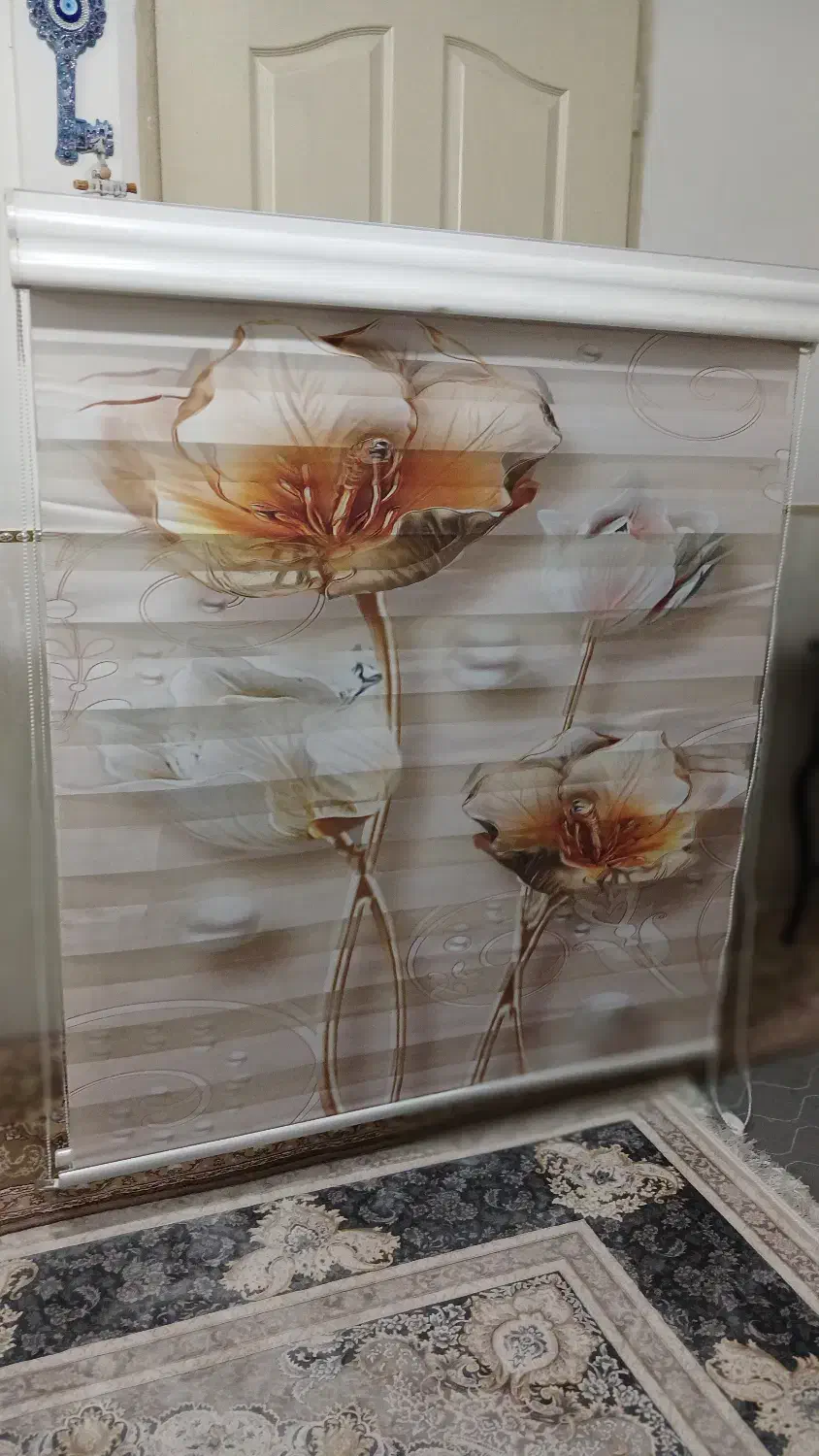 پرده زبرا|پرده، رانر، رومیزی|اسلام‌شهر, شهرک الهیه|دیوار