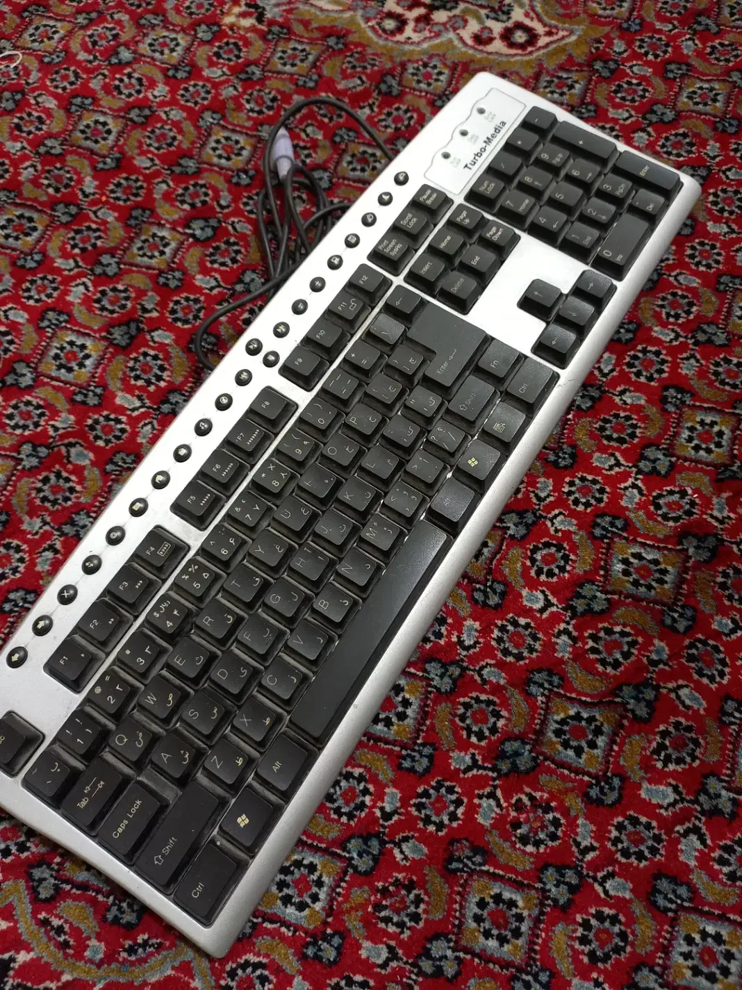 کیبورد turbo media|قطعات و لوازم جانبی رایانه|میانه, |دیوار