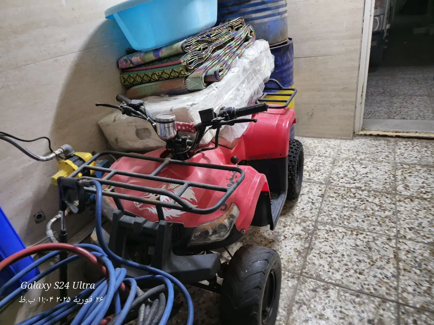 موتورچهارچرخ۱۲۵سی‌سی|موتورسیکلت|اهواز, کوی مهدیس|دیوار