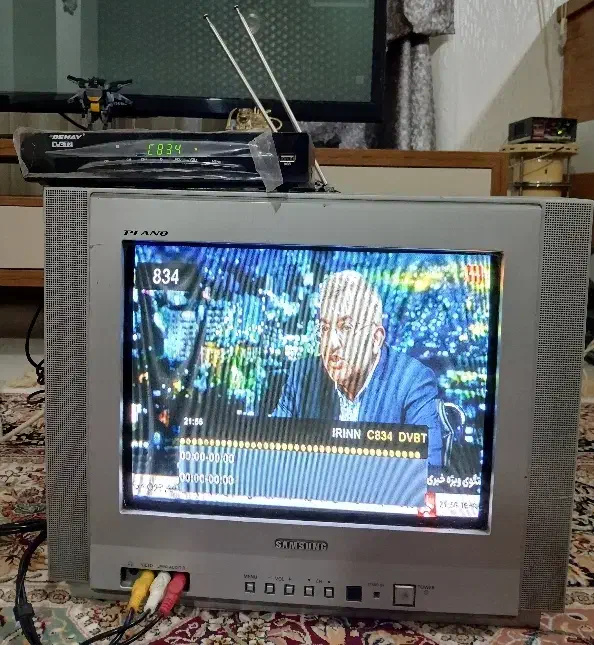 تلوزیون ۱۴ اینچ سامسونگ دستگاه دیجیتال نو|تلویزیون و پروژکتور|پرند, فاز ۵|دیوار