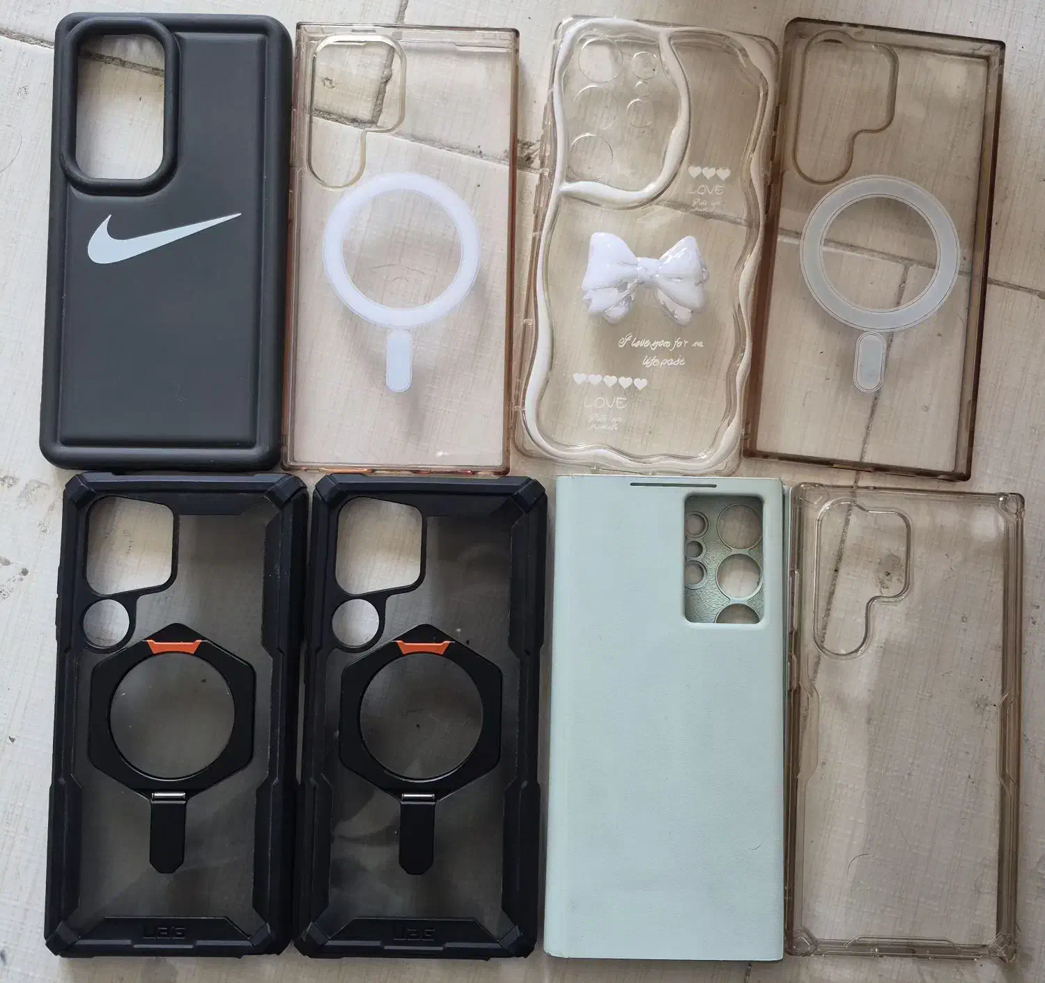 چند عدد قاب اوریجینال s24 ultra و s24 fe|لوازم جانبی موبایل و تبلت|همدان, |دیوار