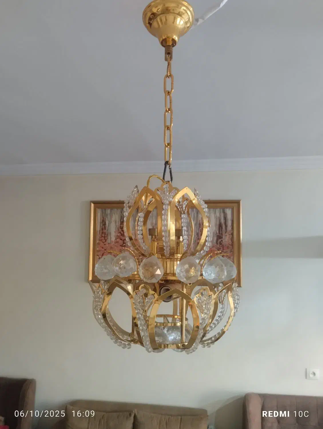 لوستر طرح لاله|لوستر و چراغ آویز|تهران, کیانشهر|دیوار