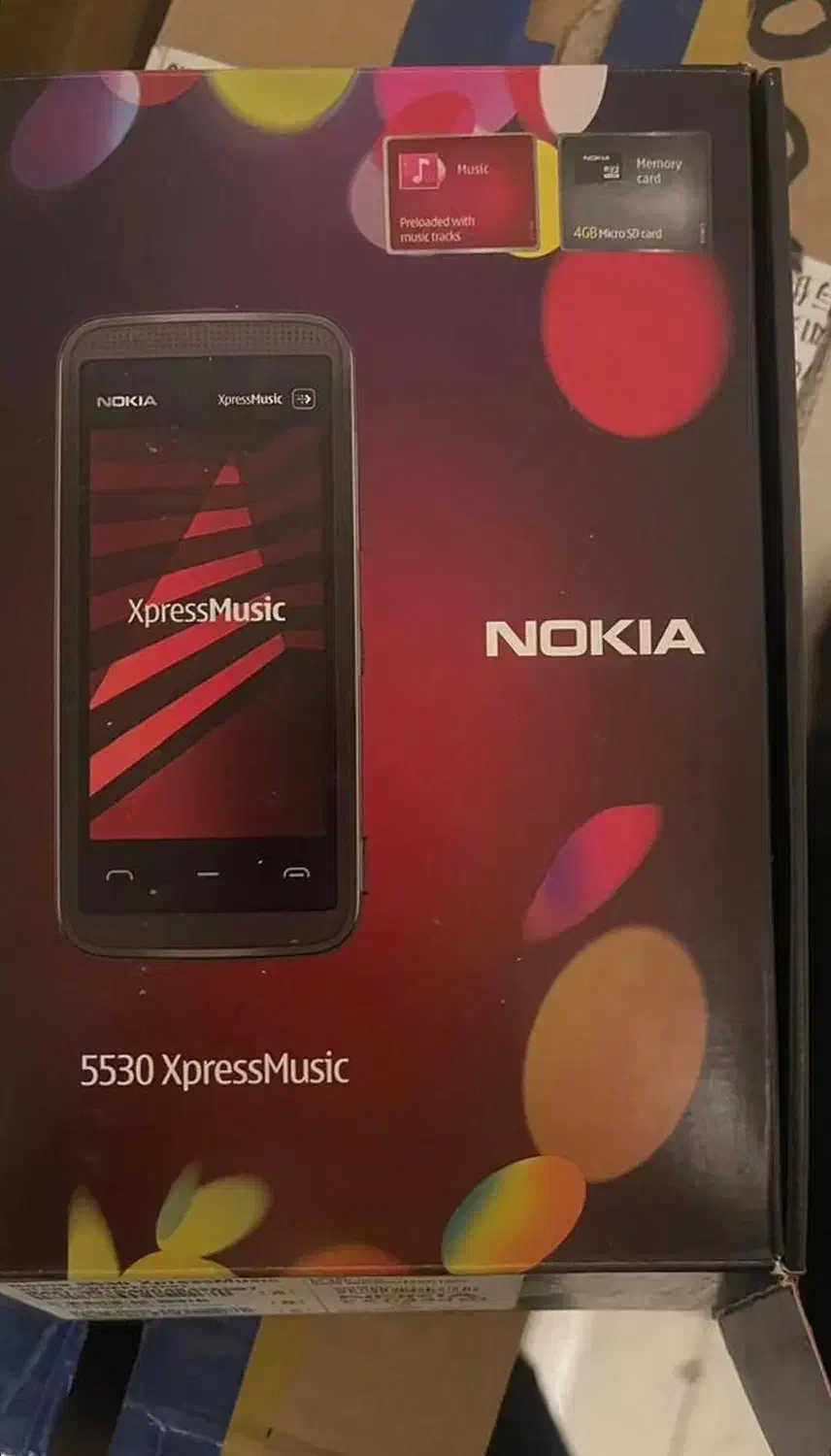 گوشی نوکیا ۵۵۳۰xpress music|موبایل|بستک, |دیوار