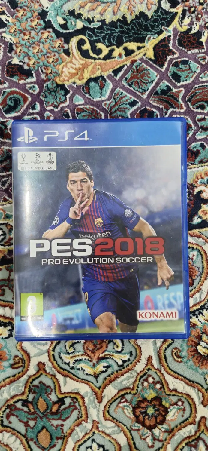 دیسک بازی pes2018|کنسول، بازی ویدئویی و آنلاین|اسلام‌‌آباد غرب, |دیوار