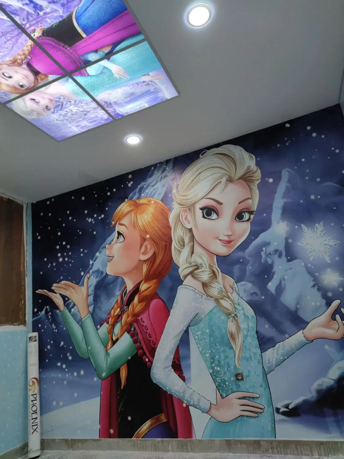 کاغذ دیواری کناف پارکت تی وی وال|خدمات پیشه و مهارت|بندر ماهشهر, |دیوار