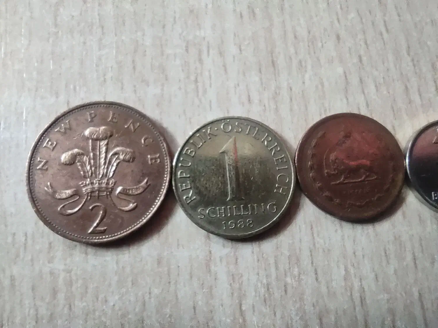 سکه های اروپایی قدیمی|کلکسیون سکه، تمبر، اسکناس|گرگان, |دیوار