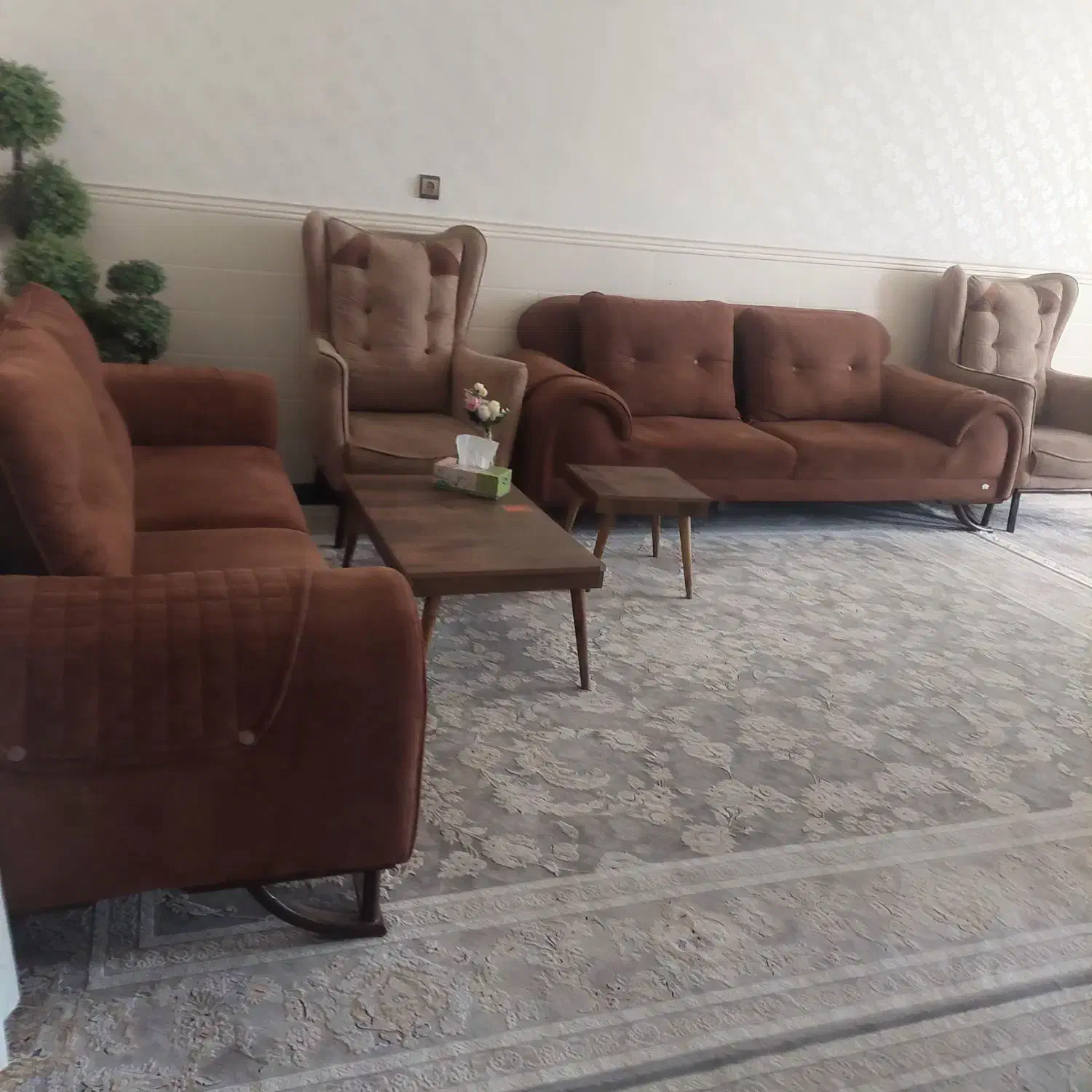 مبل شاه نشین|مبلمان خانگی و میز عسلی|دهدشت, |دیوار