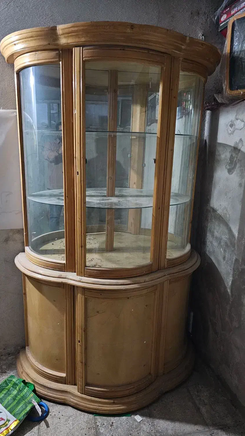 پارتیشن ، ویترین چوبی|بوفه، ویترین، کنسول|قم, نیروگاه|دیوار