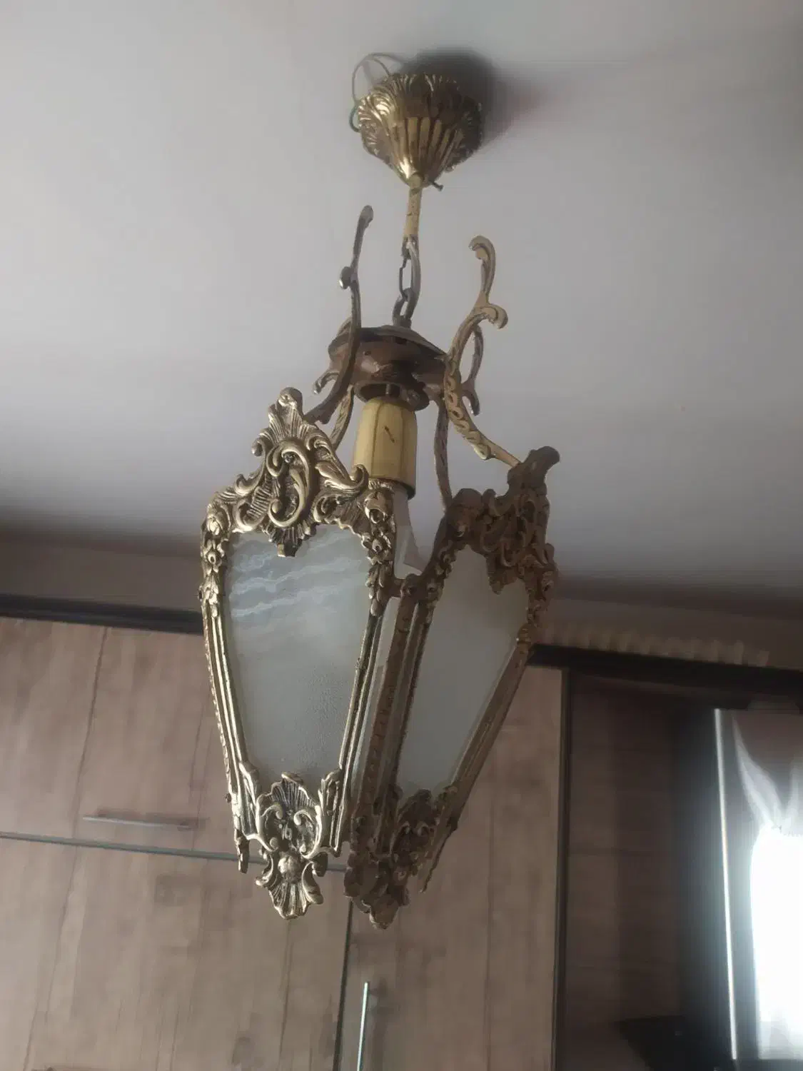 برنز|لوستر و چراغ آویز|بهار, |دیوار