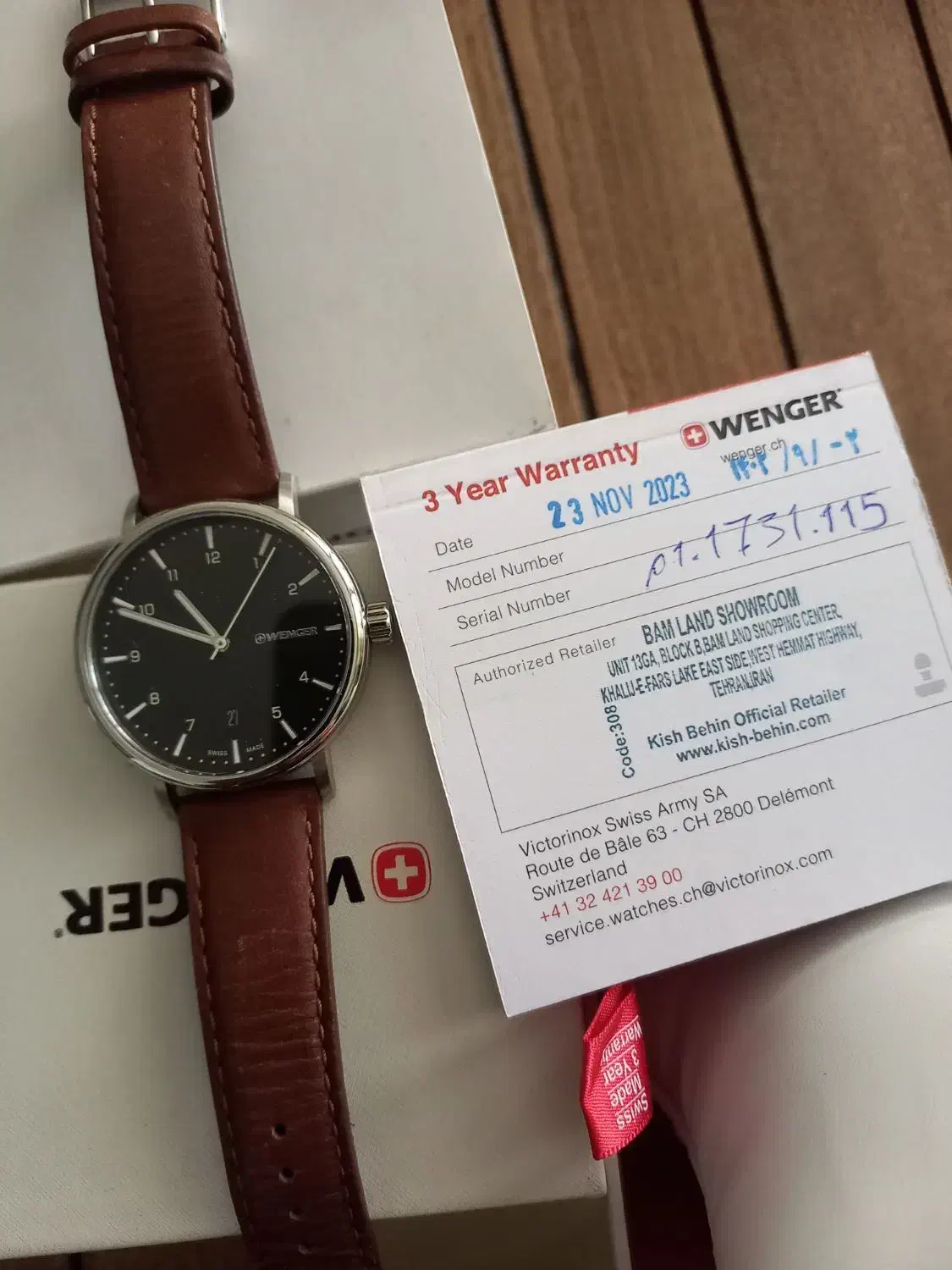 ساعت مچی مردانه وِنگِر  wenger victorinox|ساعت|گرمدره, |دیوار