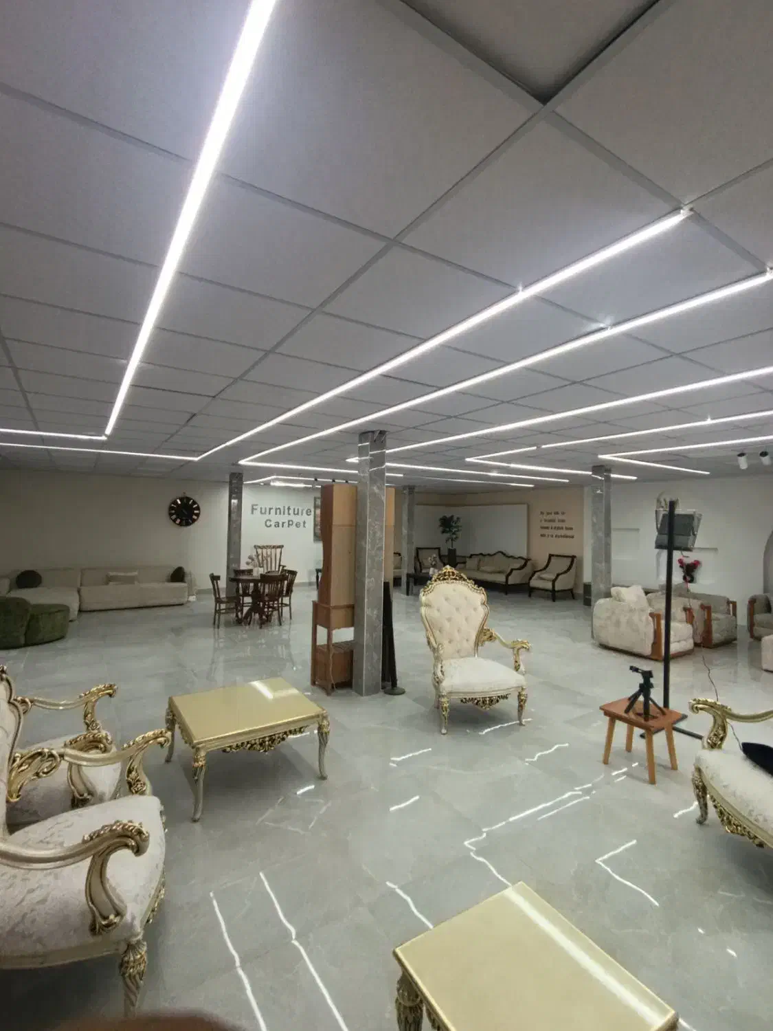 لاین نوری رو کار|لامپ و چراغ|کنگاور, |دیوار