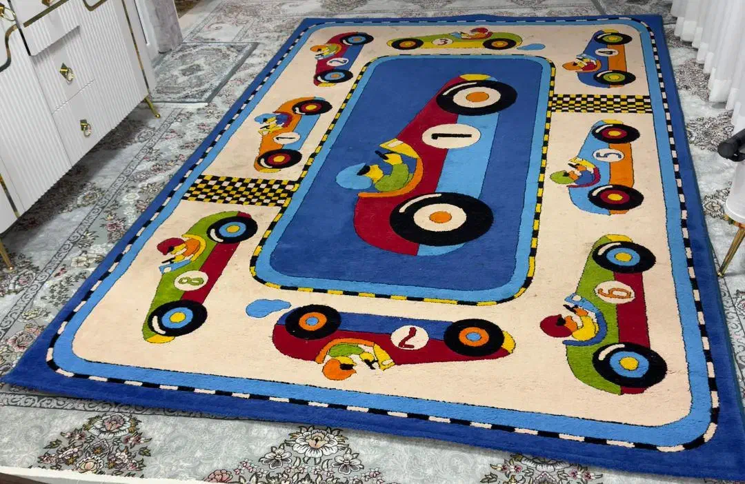 گلیم فرش اتاق کودک|گلیم، جاجیم، گبه|بندرعباس, |دیوار