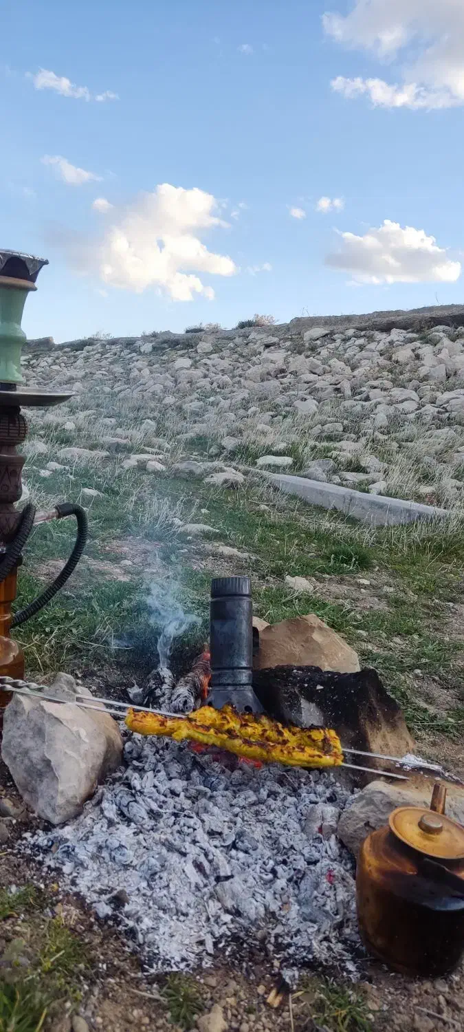 قلیان دوسیل شلیل|کوهنوردی و کمپینگ|رزن, |دیوار