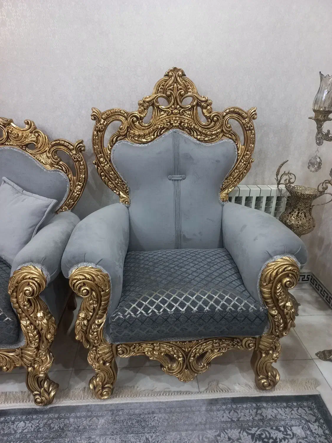 مبل ۷نفر بدون جلو مبلی ۴۰ملیون تومن|مبلمان خانگی و میز عسلی|شهریار, شهرک وائین|دیوار