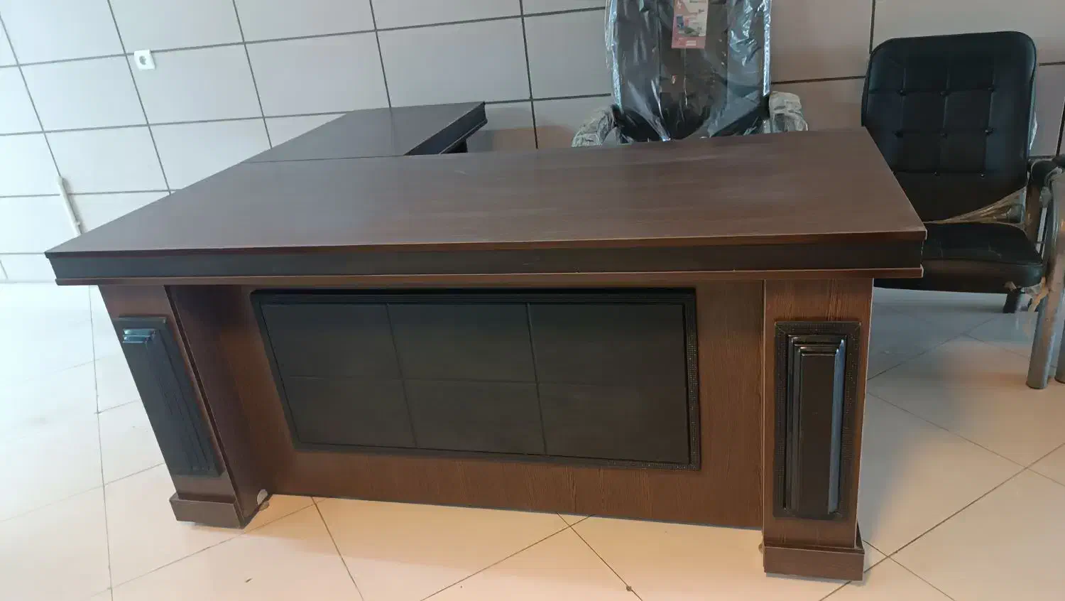 میز مدیریت با صندلی|دفتر کار|گنبد کاووس, |دیوار