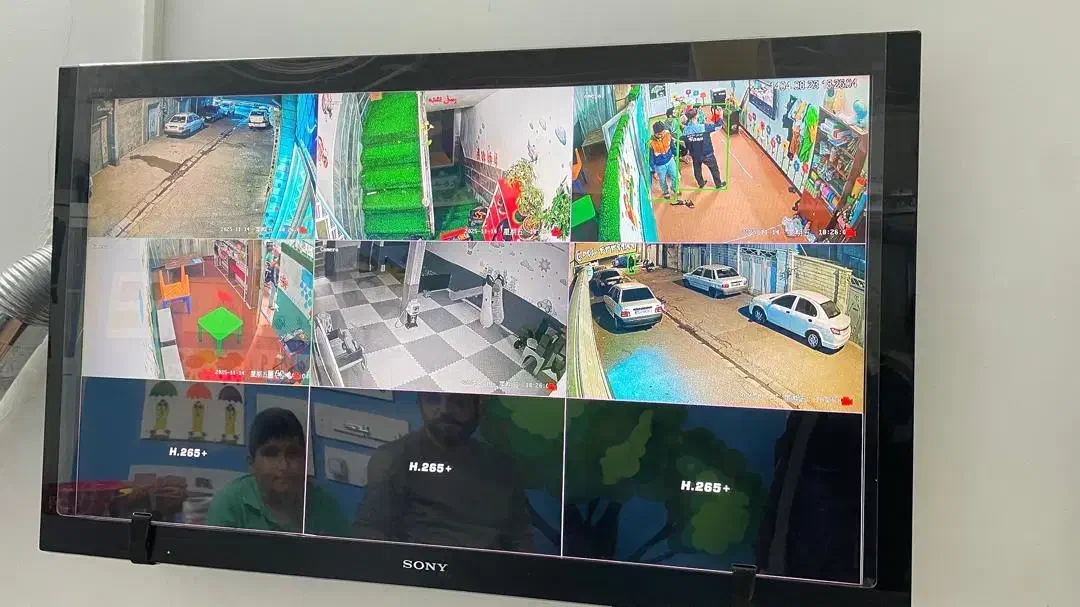 دوربین رنگی/بی سیم/دزدگیر/ip|دوربین مداربسته|قم, چهل درخت|دیوار