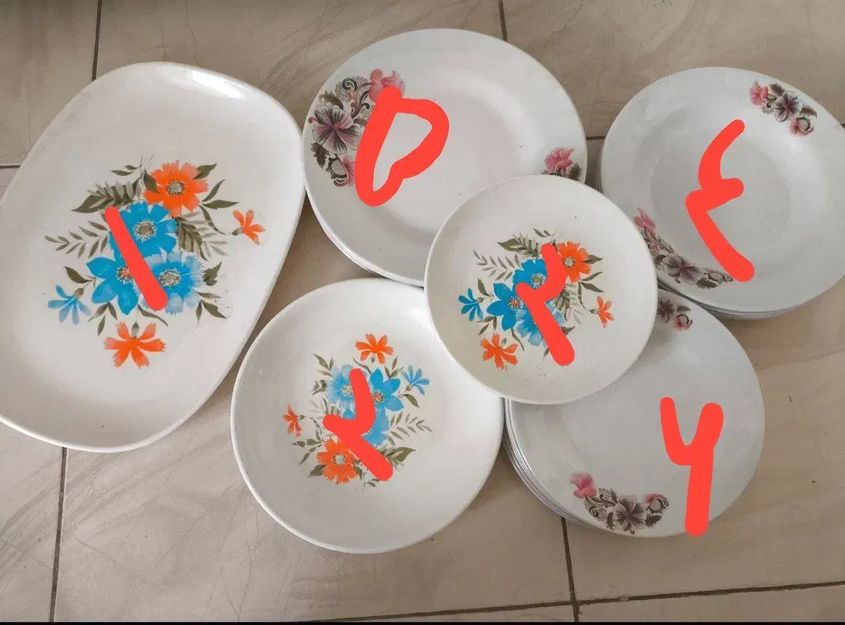 ظروف ملامین|ظروف سرو و پذیرایی|شاهین‌شهر, مسکن مهر|دیوار