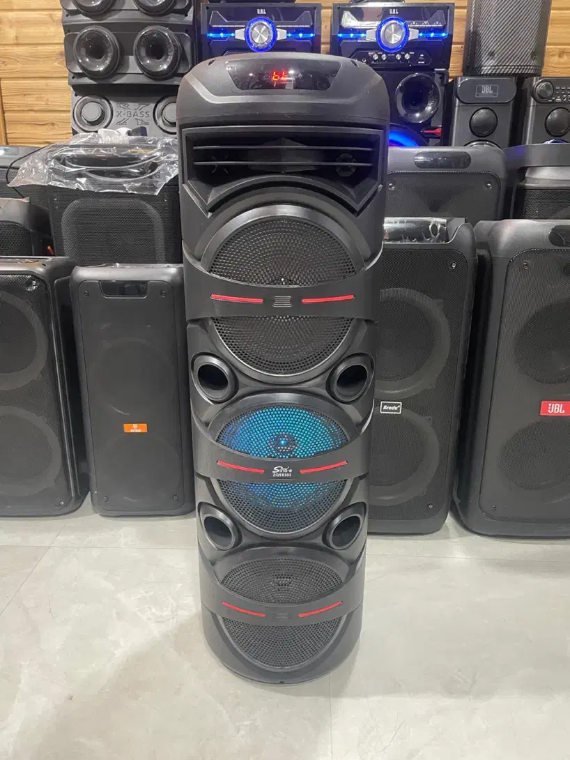 باند و اسپیکر شارژی برقی زد کیو اس ZQS 8301، 8302|سیستم صوتی خانگی|تهران, علم و صنعت|دیوار