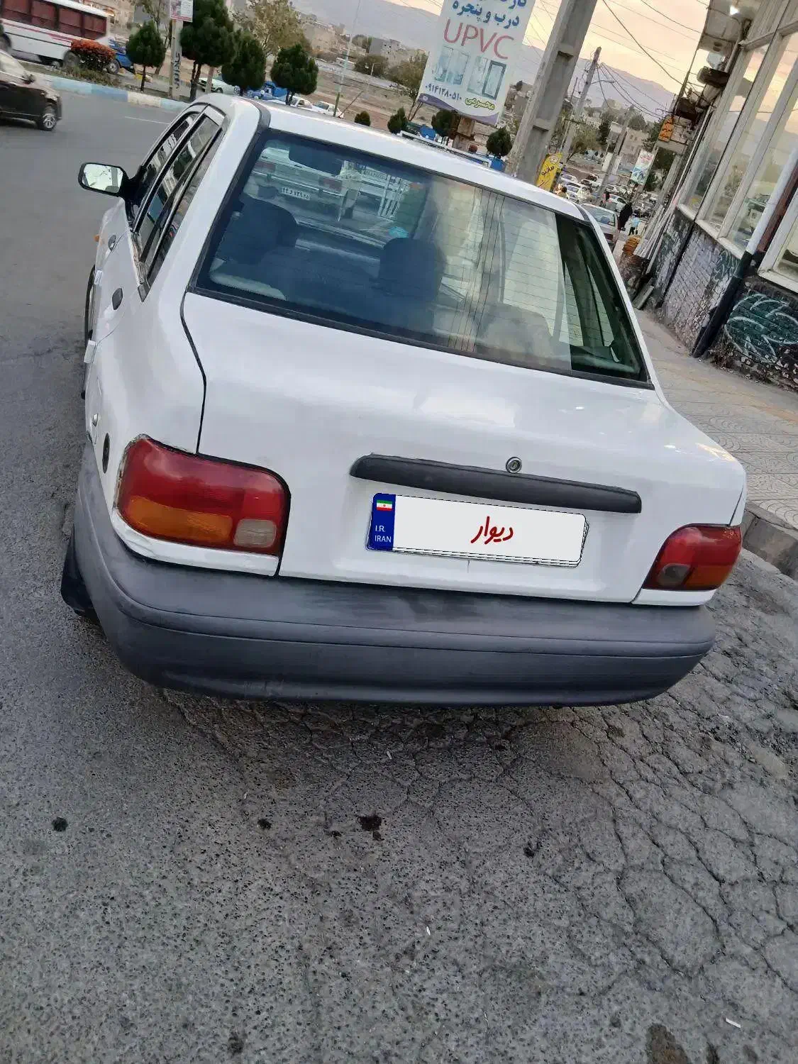 پرایدمدل۸۶رنگسفیدبدونجوشوضربهفنیسالم|خودرو سواری و وانت|اهر, |دیوار