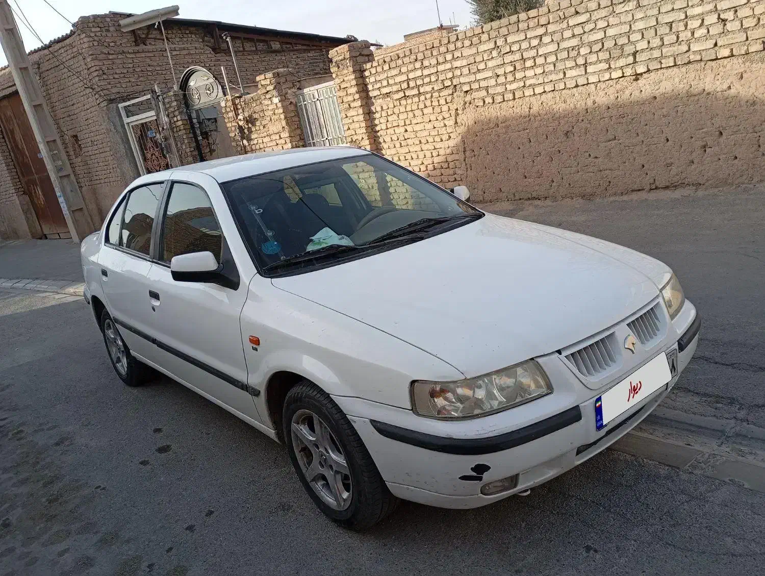 سمند سفید LX دوگانه سوز مدل 87|خودرو سواری و وانت|جوادآباد, |دیوار