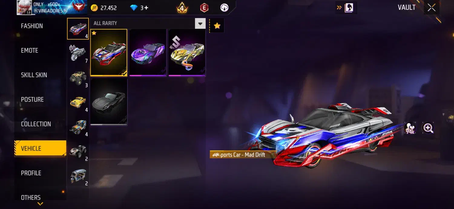 اکانت فریفایر|کنسول، بازی ویدئویی و آنلاین|آق قلا, |دیوار