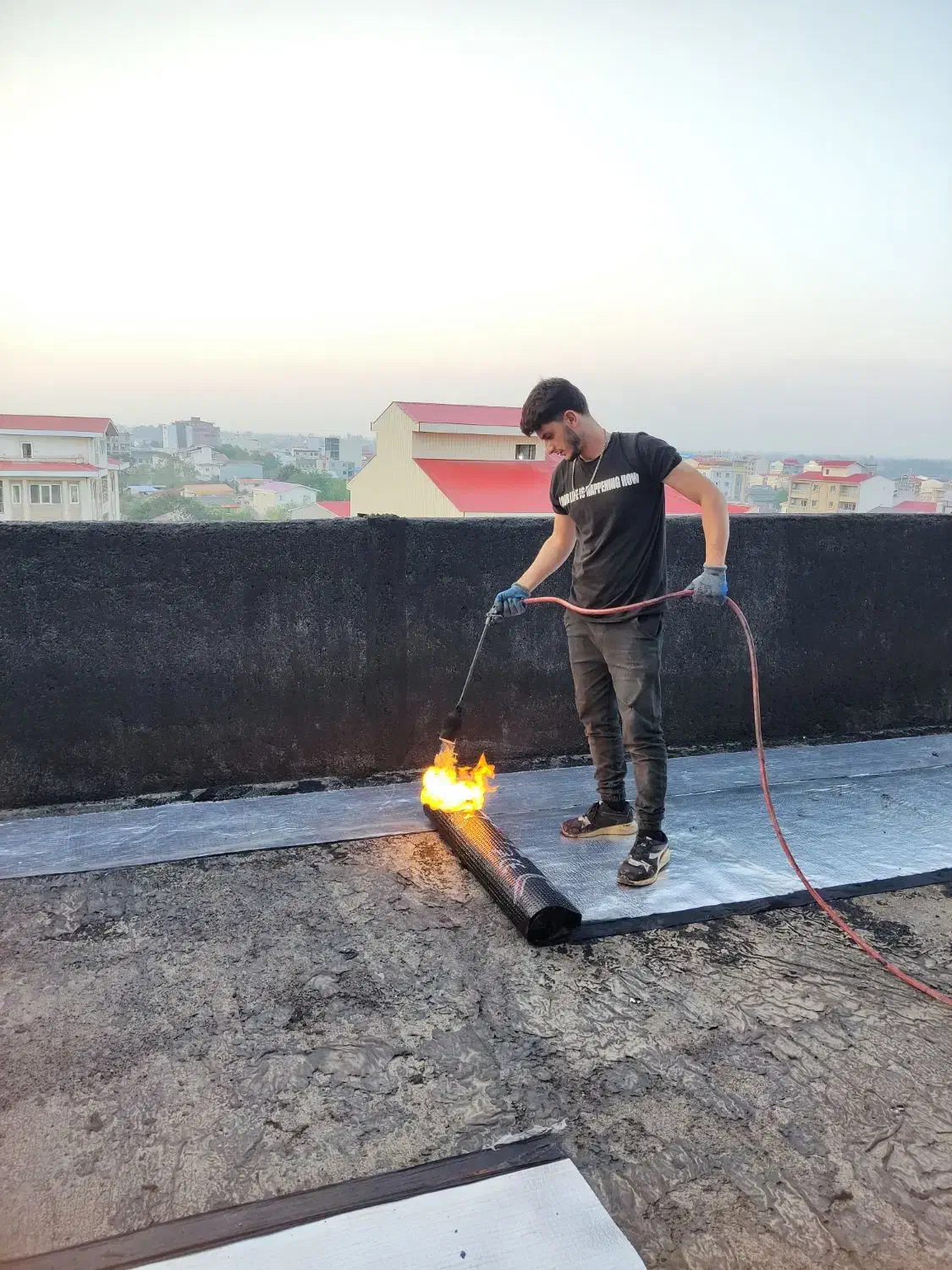 نصب داربست وایزوگام|خدمات پیشه و مهارت|رحیمآباد, |دیوار