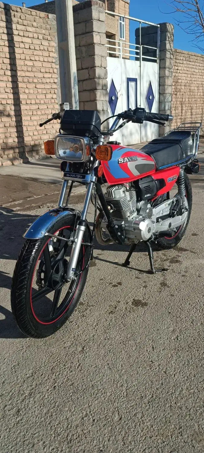 متین 150 مدل 1403(ساوین)|موتورسیکلت|کنگاور, |دیوار