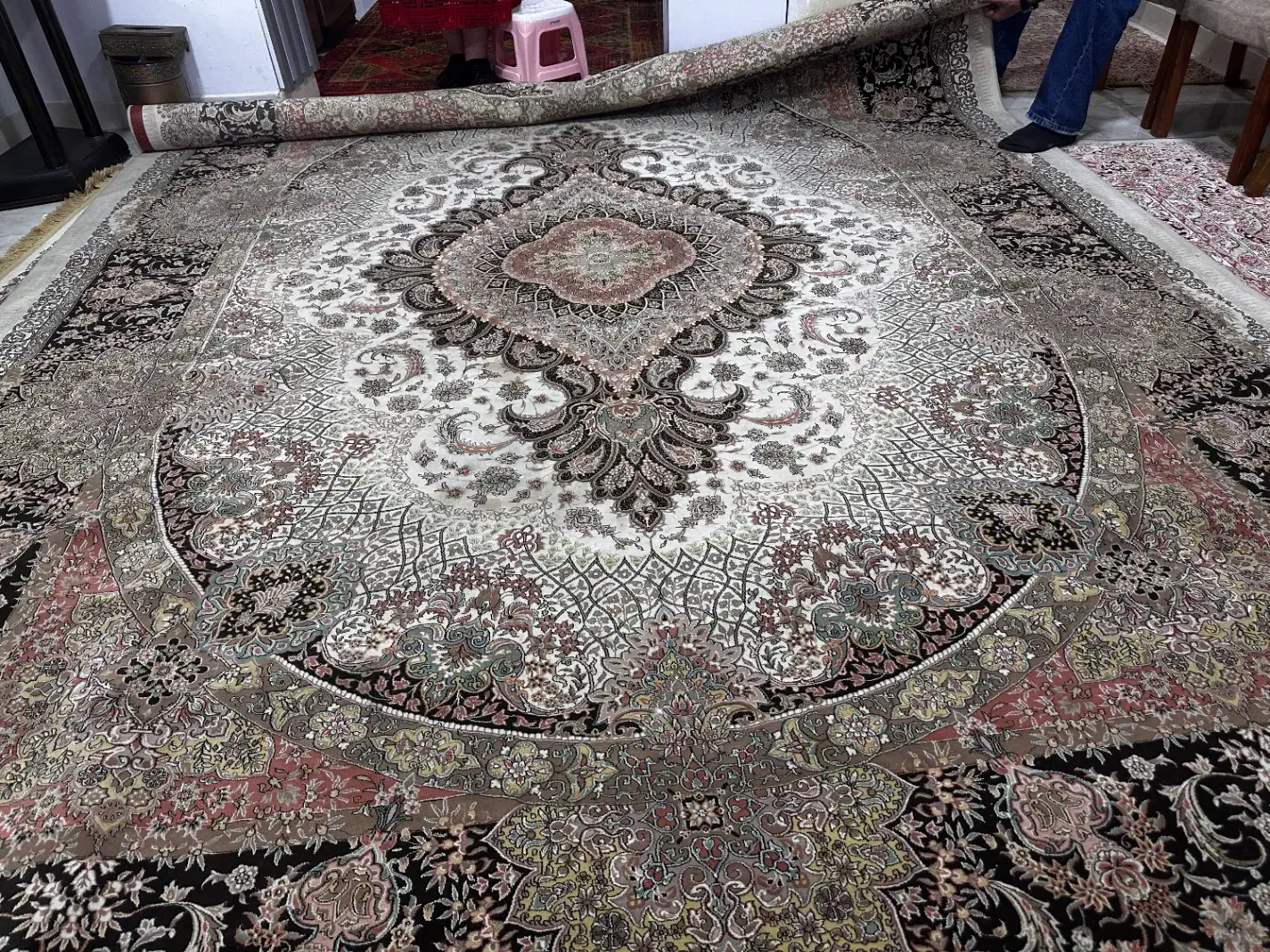 فرش|فرش|لنگرود, |دیوار