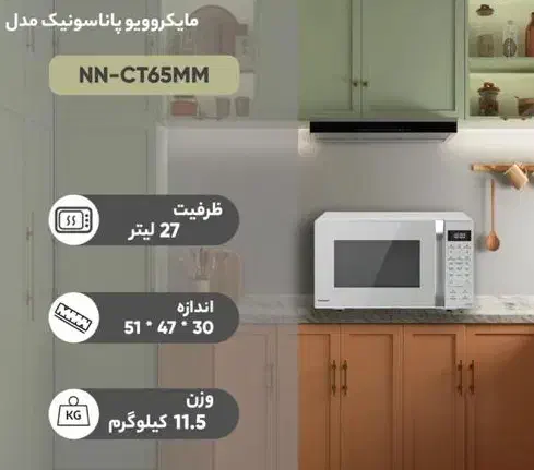 مایکروویو پاناسونیک|اجاق گاز و لوازم برقی پختوپز|کرج, دهقان ویلا|دیوار