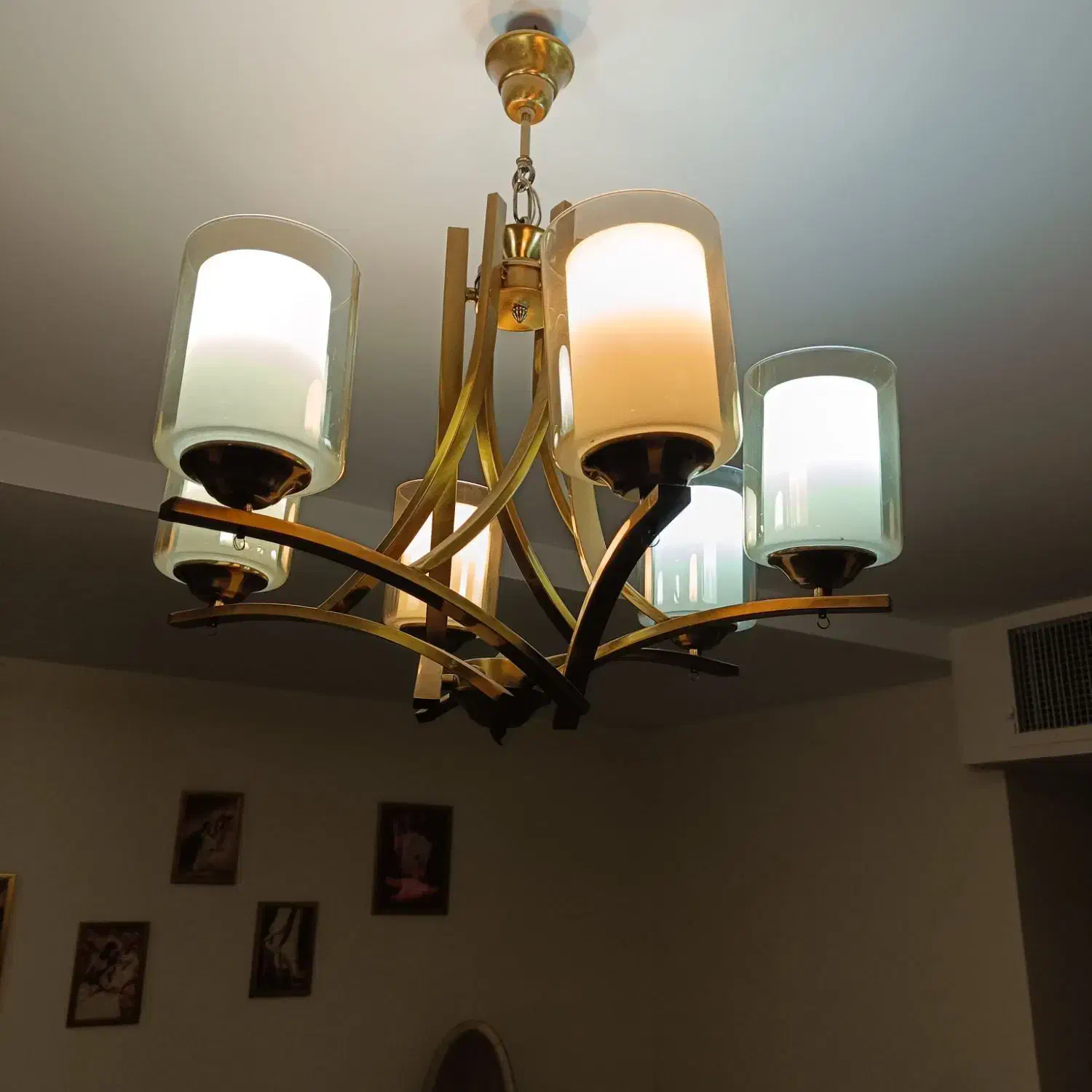 لوستر ۶ شاخه شیک|لوستر و چراغ آویز|پردیس, فاز ۱۱|دیوار