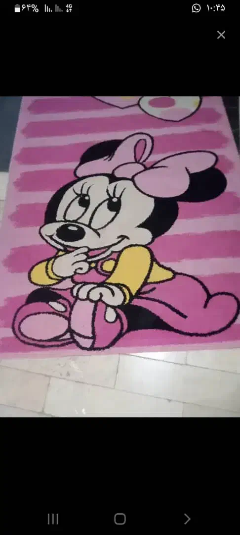 فرش ۴ متری میکی موس|فرش|تهران, صادقیه|دیوار