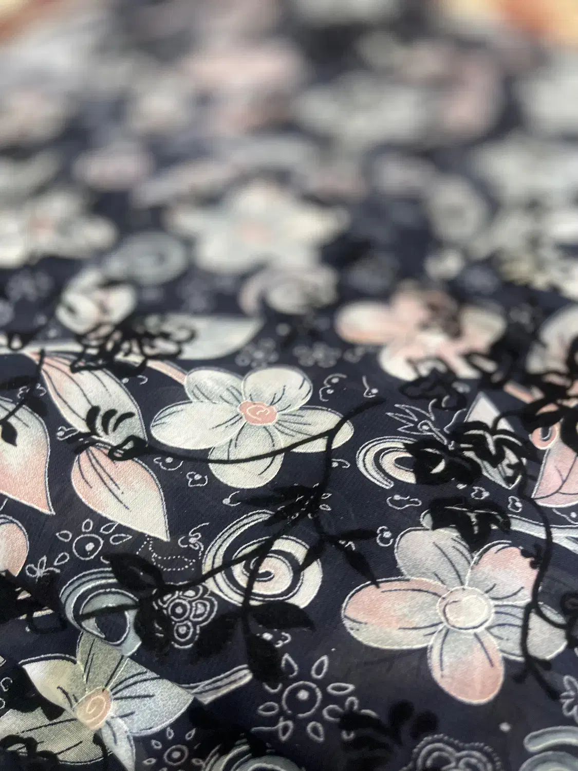 چادر رنگی گل مخملی مجلسی|لباس|اهواز, فاز ۲ پادادشهر|دیوار