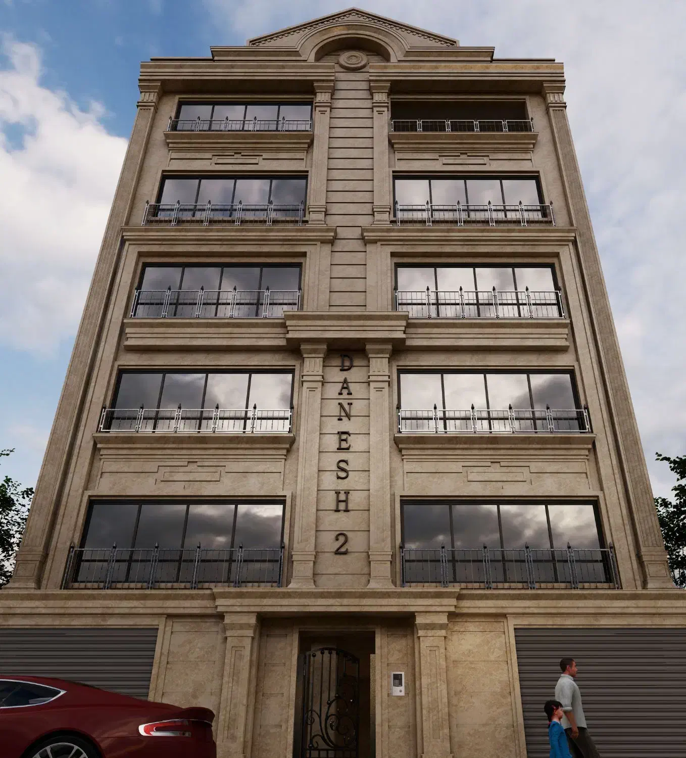 منزل مسکونی آپارتمانی طبقه یکم شمالی|پیش‌فروش املاک|آمل, |دیوار