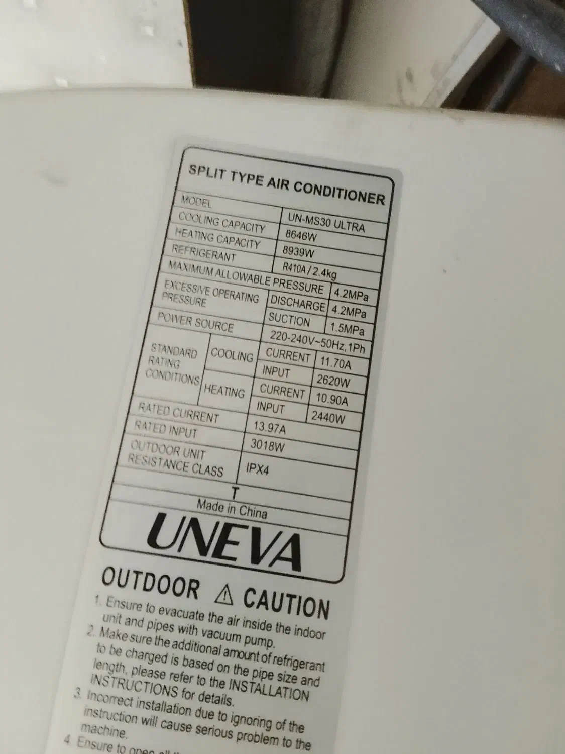 کولر گازی یونیوا ۳۰هزار|کولر گازی و فن‌کوئل|تهران, یوسف‌آباد|دیوار