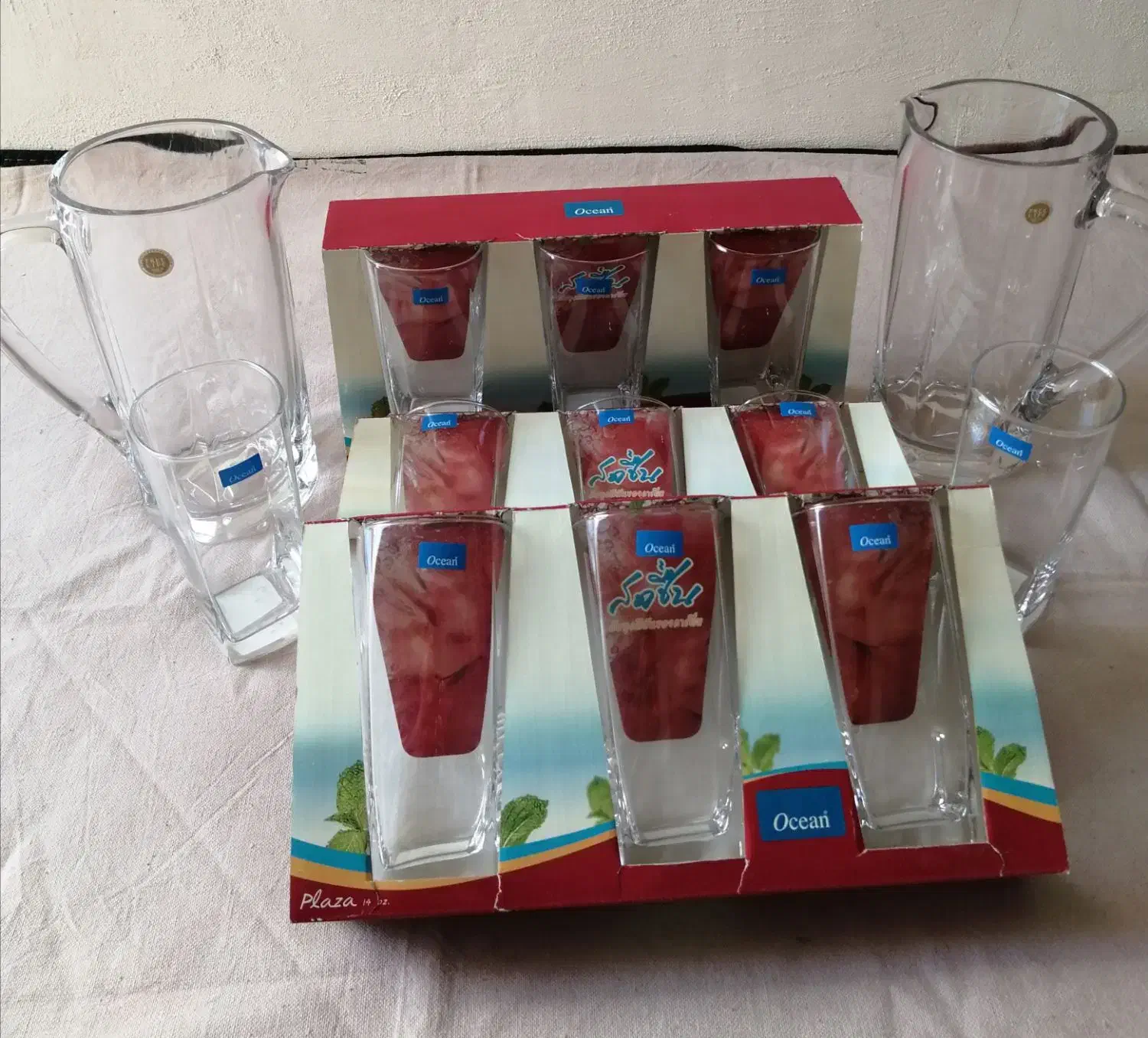 2 ست پارچ و لیوان کریستال فیوژن|ظروف سرو و پذیرایی|نجفآباد, طالقانی|دیوار