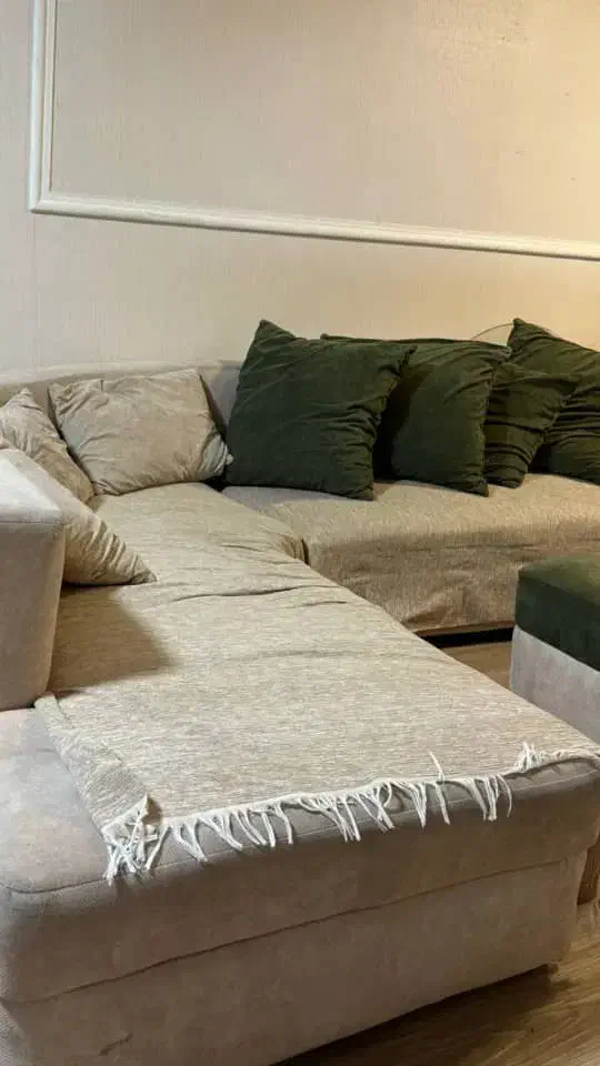 مبل راحتی ال تازه سرویس شده|مبلمان خانگی و میز عسلی|رشت, منظریه|دیوار