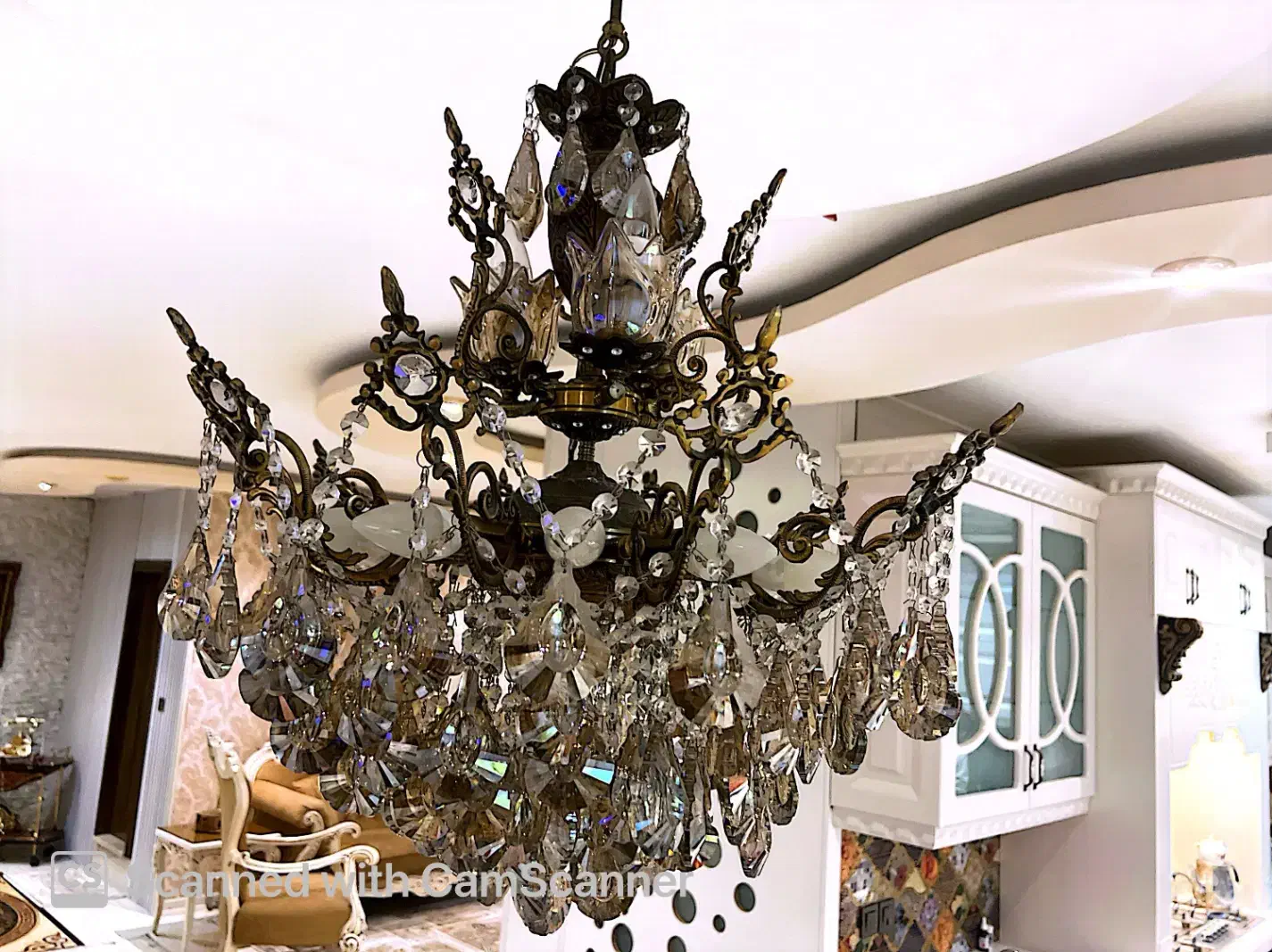 ۴عدد لوستر ۱۳شعله برنز|لوستر و چراغ آویز|قدس, شهرقدس|دیوار