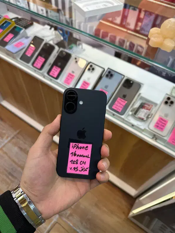 Iphone 16 normal 128 %95کارکرده|موبایل|کرج, گوهردشت|دیوار