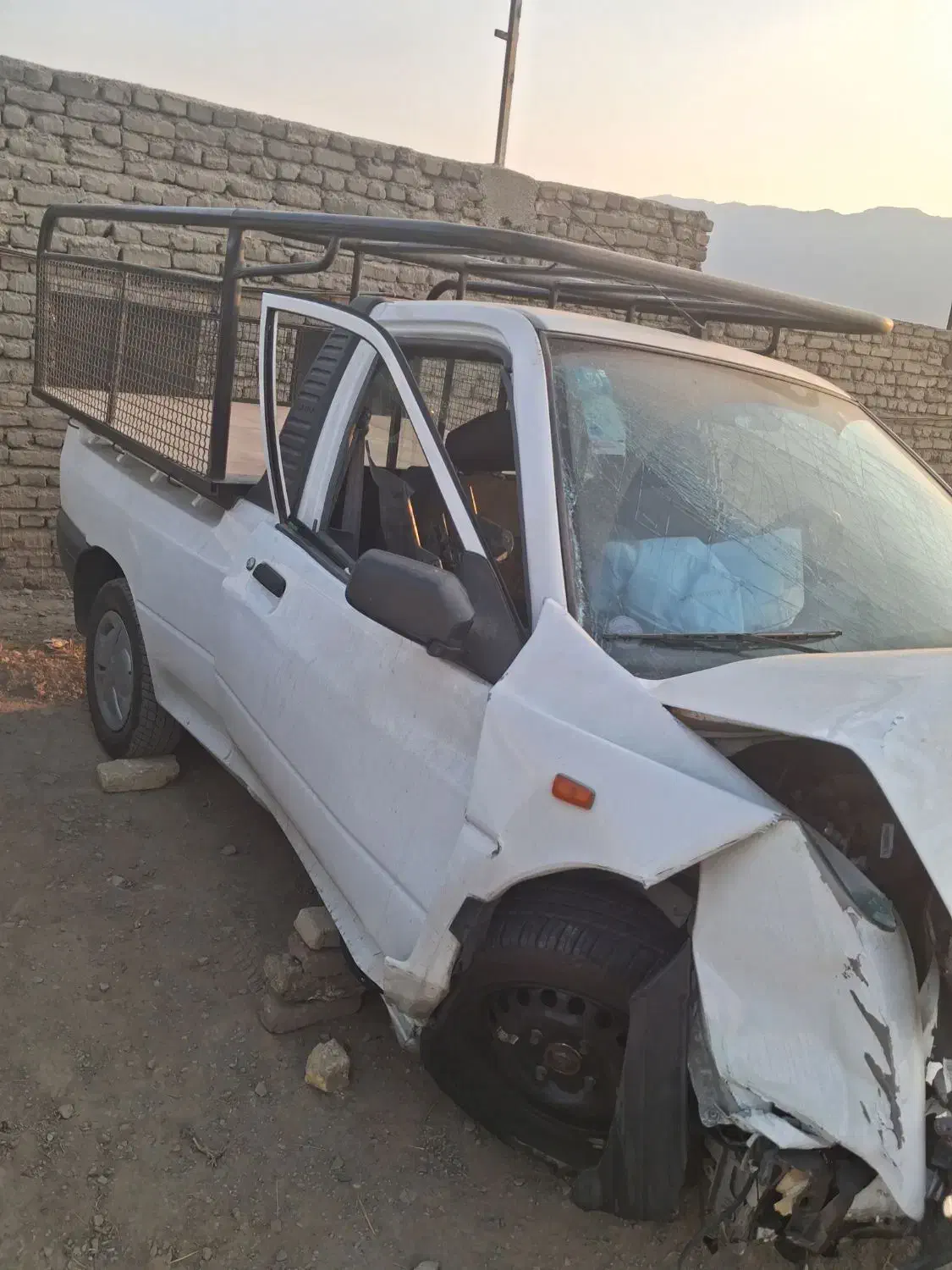 وانت پراید تصادفی ۴۰۳|خودرو سواری و وانت|ری, علایین|دیوار