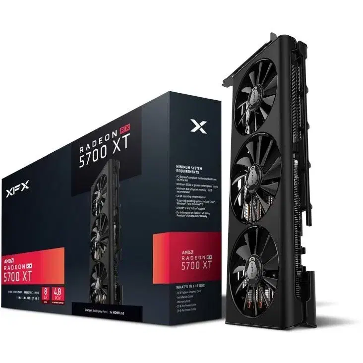 کارت گرافیک 5700xt XFX - 8G DDR6|قطعات و لوازم جانبی رایانه|شهرکرد, |دیوار