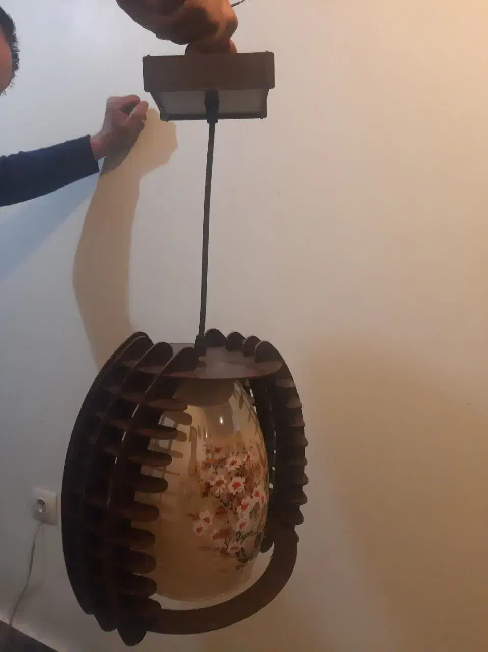 لوستر|لوستر و چراغ آویز|مشهد, شاهد (شهرک غرب)|دیوار