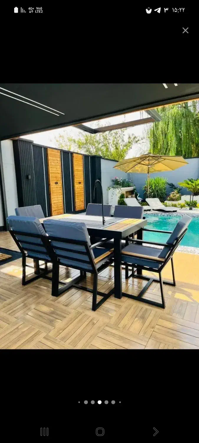 صندلی ویلایی گلبرگ مبل ال|صندلی و نیمکت|محمدشهر, محمدشهر|دیوار