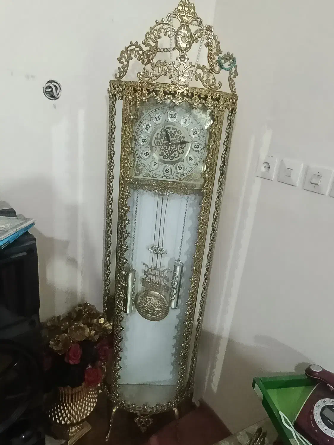 ساعت ایستاده برنز|ساعت دیواری و تزئینی|تبریز, |دیوار