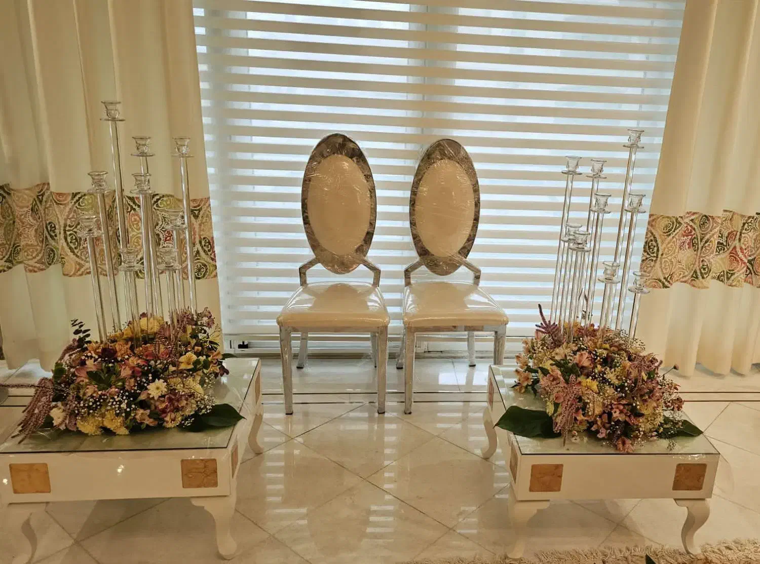 اجاره انواع شمعدان ۹ شاخه تکی دکور بله برون|خدمات پذیرایی، مراسم|تهران, مجیدیه|دیوار