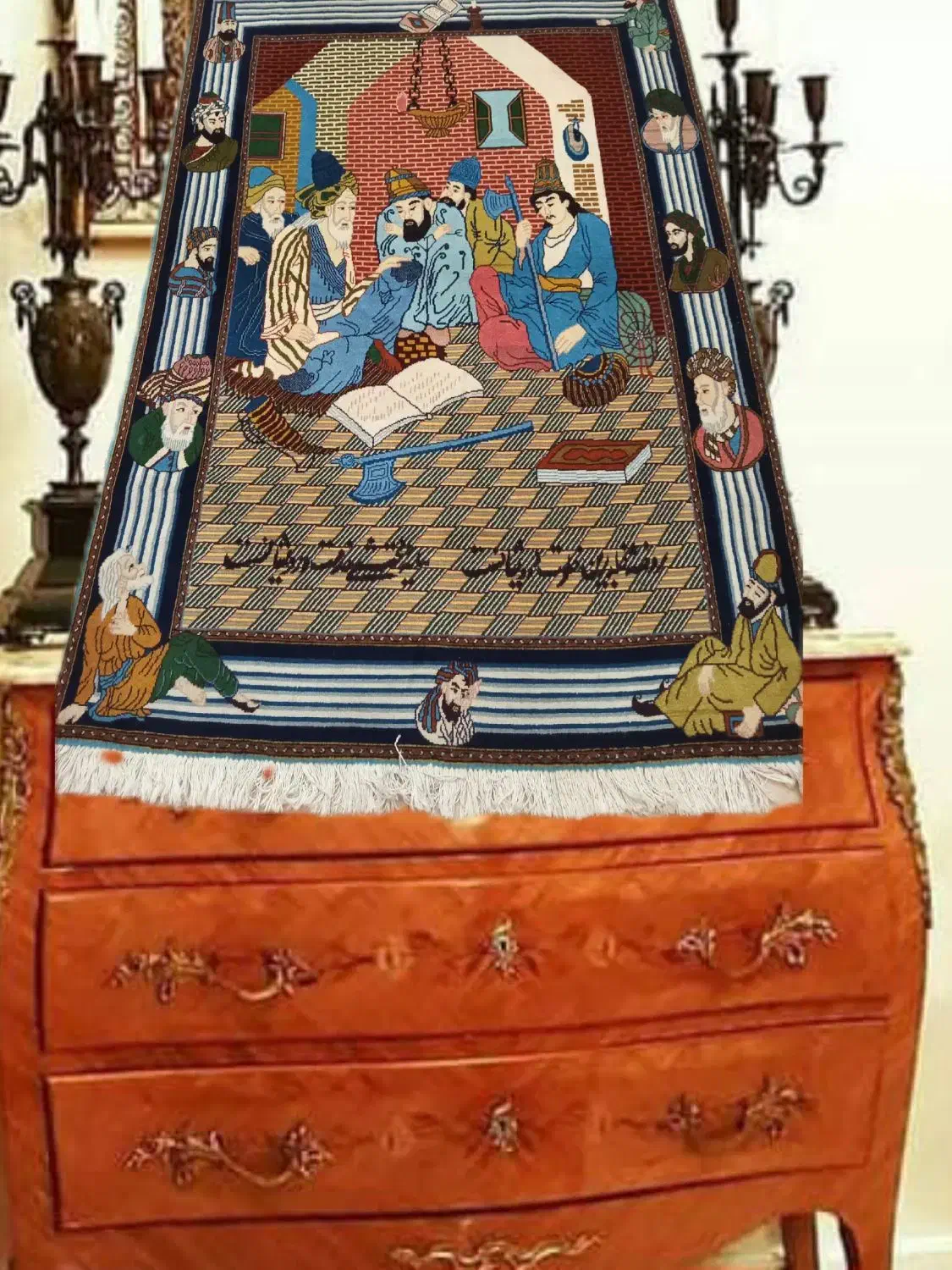 قالیچه تبریز،قدیمی انتیک|فرش|تهران, سنائی|دیوار