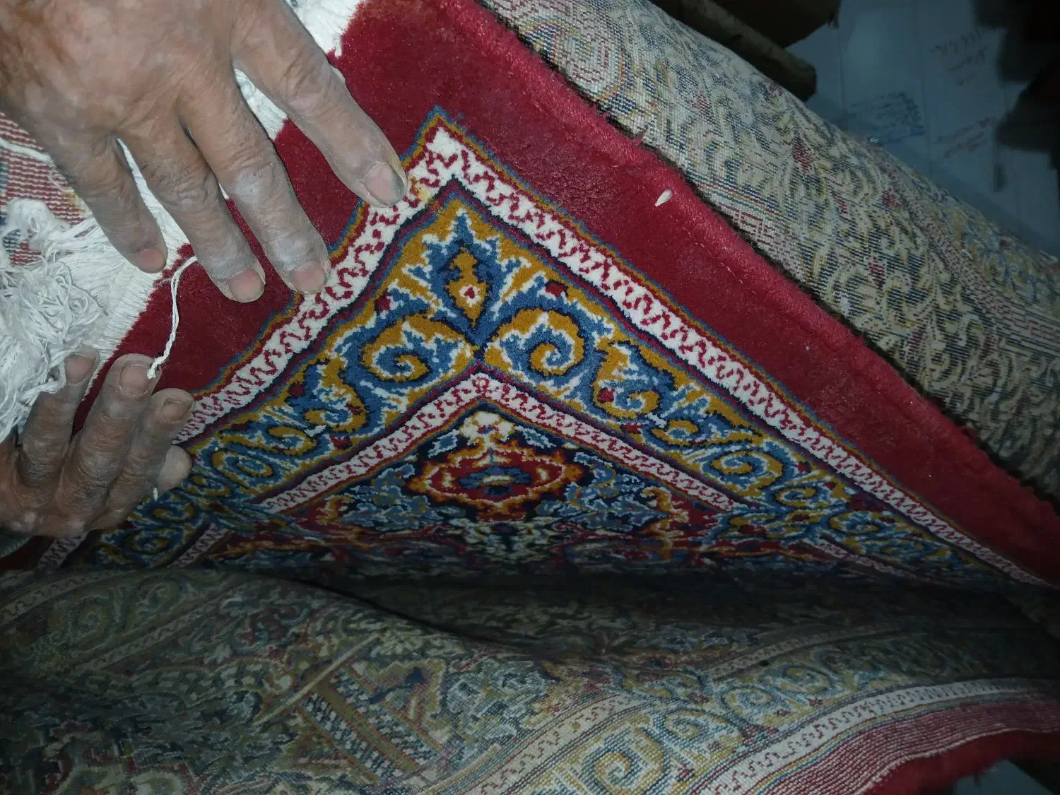 فرش ۱۲متری پشمی|فرش|خرم‌آباد, |دیوار