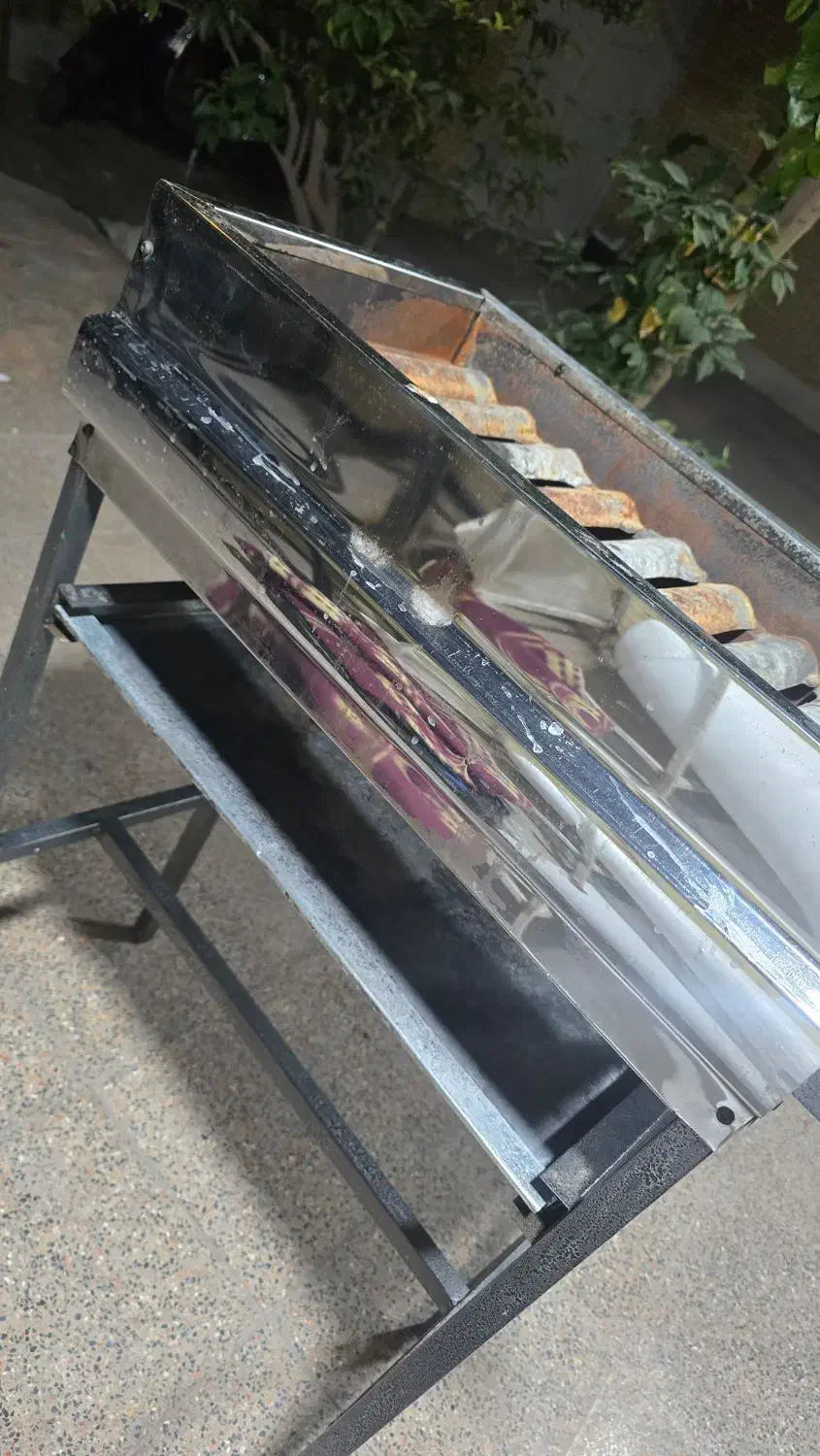 کباب پز گازی استیل ۵۰×۲۵|اجاق گاز و لوازم برقی پختوپز|بافق, |دیوار