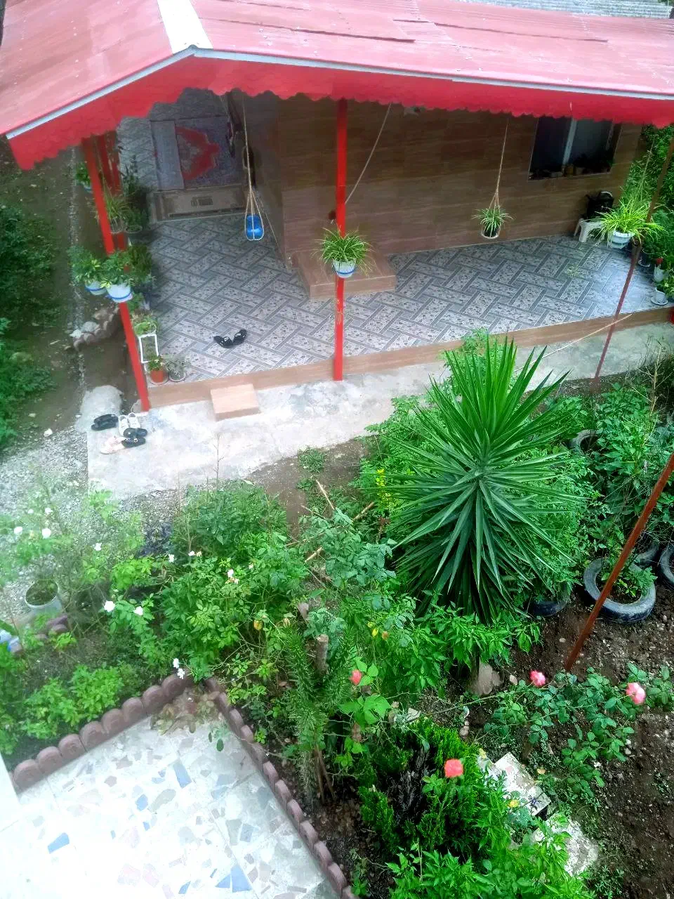 کلبه تک خواب جنگلی سنتی فومن|اجارهٔ کوتاهمدت ویلا و باغ|فومن, |دیوار