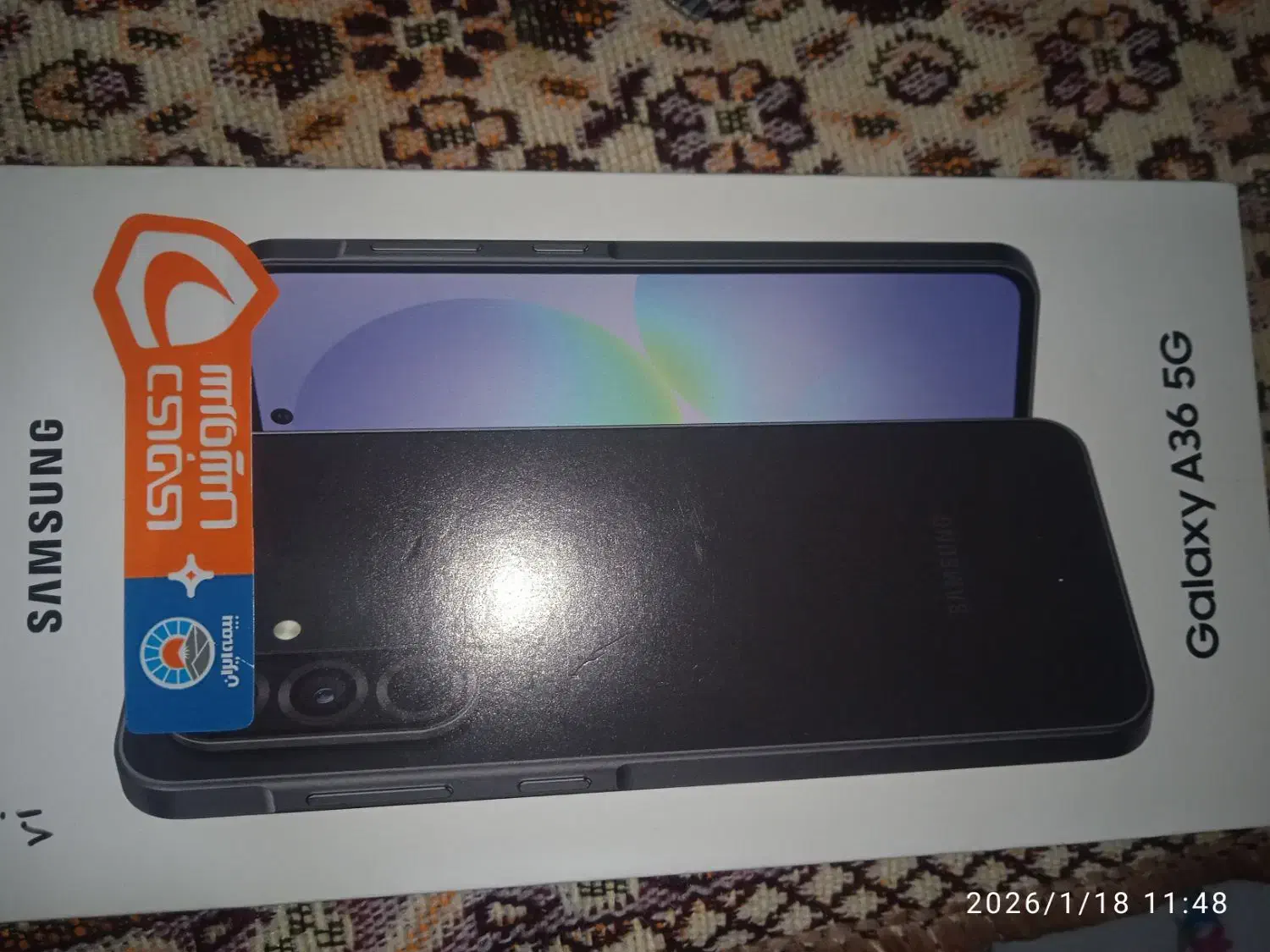 گوشی سامسونگ A36حافظه256|موبایل|بجنورد, |دیوار